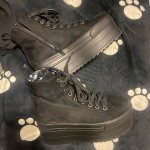 Dolls, kill platform sneakers